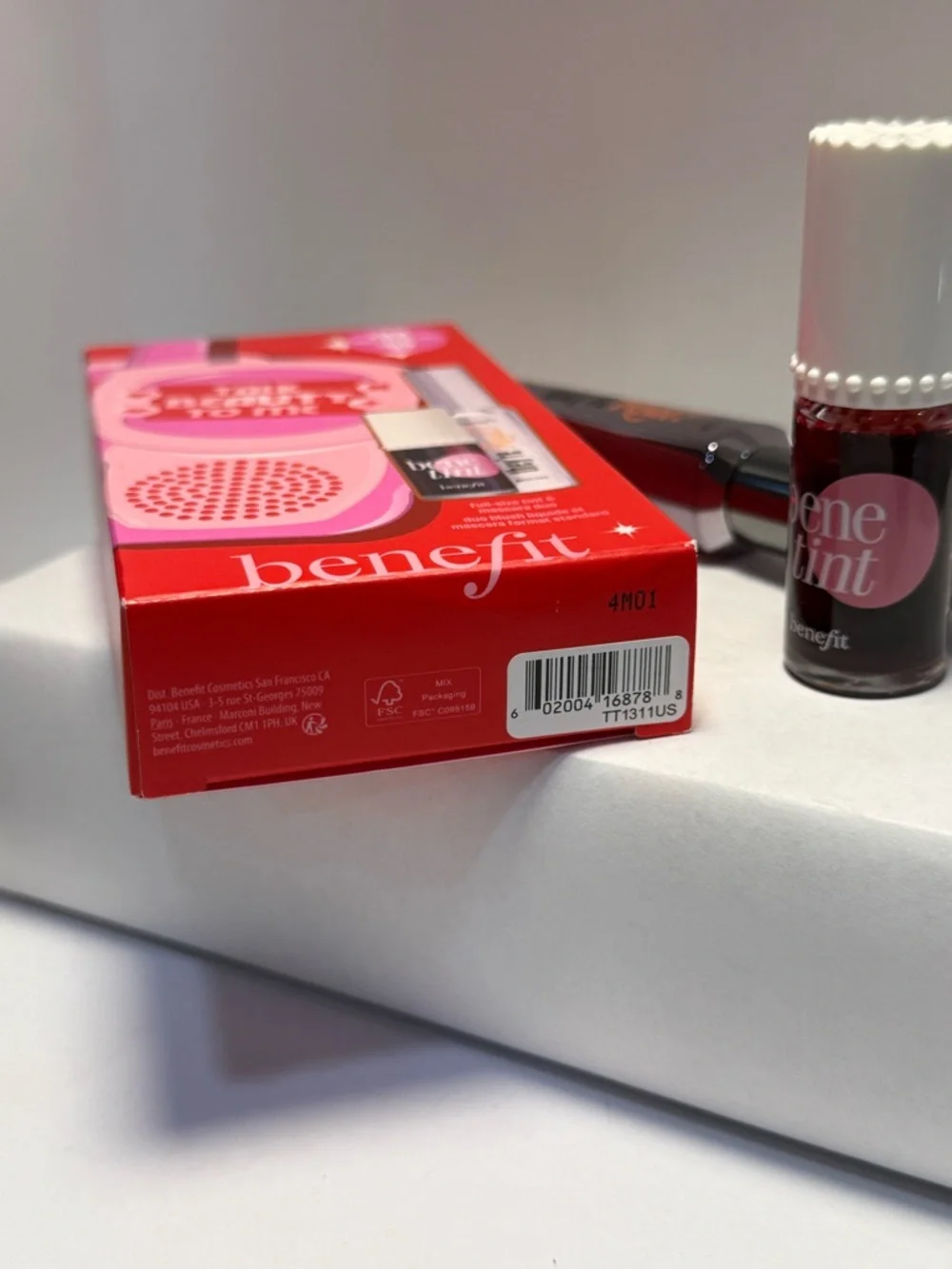 Benefit Talk Beauty To Me Set Benetint 6ml They’re Real Mascara Duo New